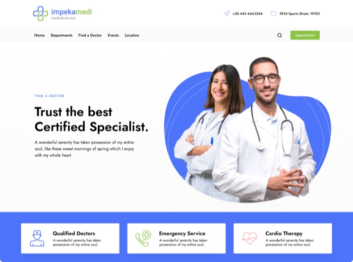 Impeka - Premium WordPress theme by Greatives