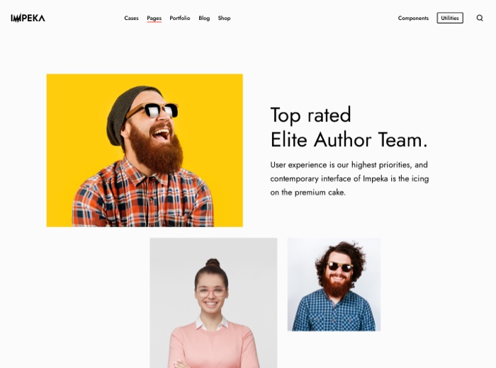 Impeka - Premium WordPress theme by Greatives