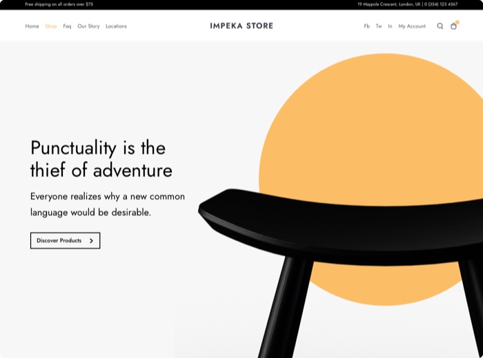 Impeka - Premium WordPress theme by Greatives